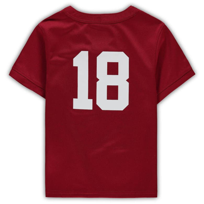 Shop Nike Toddler  #18 Crimson Alabama Crimson Tide Untouchable Football Jersey