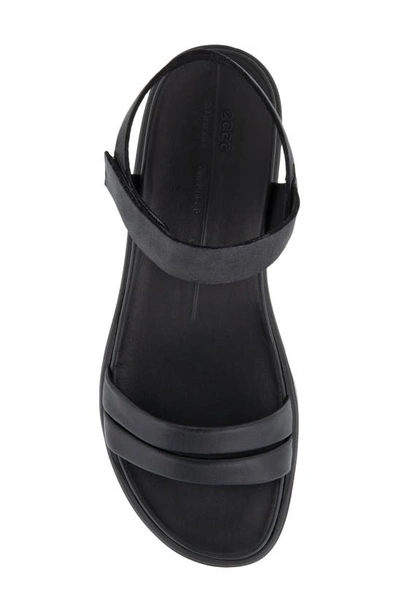 Shop Ecco Flowt Lx Wedge Sandal In Black