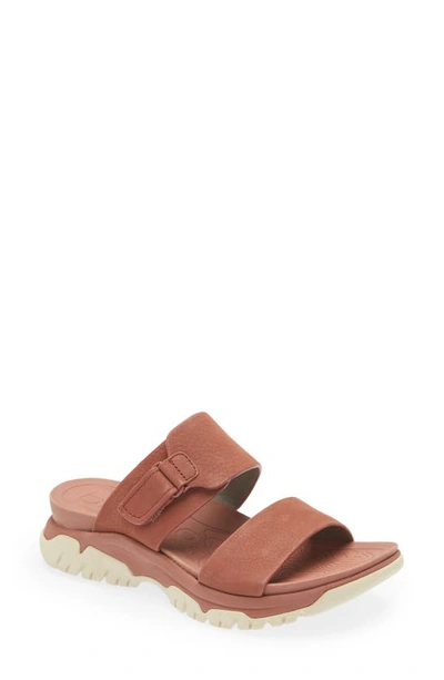 Shop Bionica Nisha Slide Sandal In Desert Rose