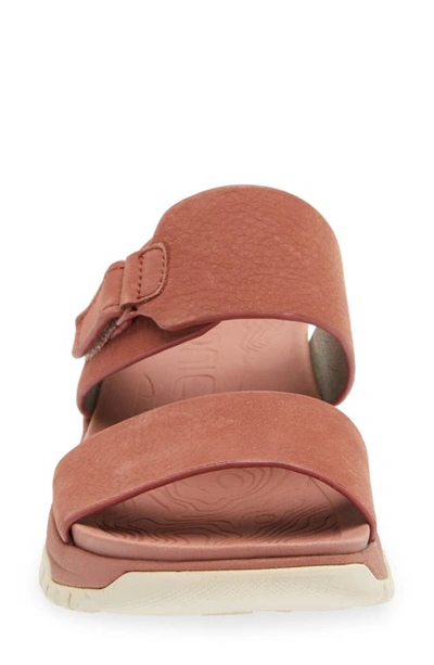 Shop Bionica Nisha Slide Sandal In Desert Rose