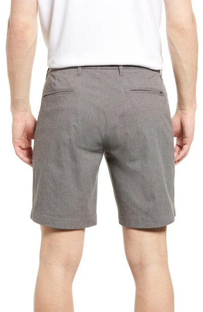 Shop Nordstrom Coolmax® Stretch Chino Shorts In Grey Tornado Heather