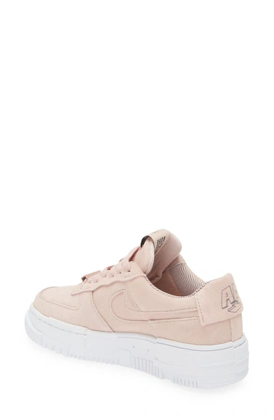 Shop Nike Air Force 1 Pixel Sneaker In Pink Oxford/ White/ Black