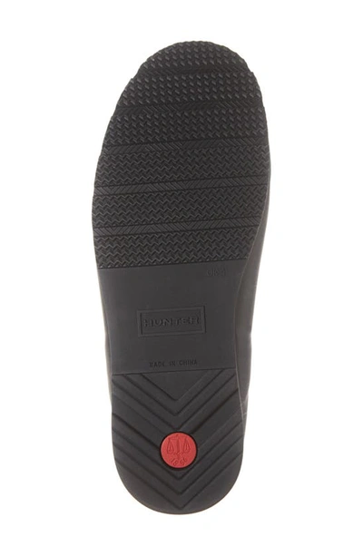 Hunter Women's Original Short Play Wedge Rain Boots In Black