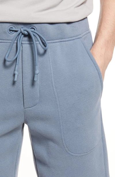 Shop Ugg Ernie Sweat Shorts In Pacific Blue