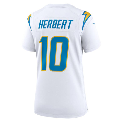 Shop Nike Justin Herbert White Los Angeles Chargers Game Jersey