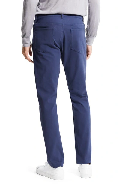 Shop Theory Raffi Twill Pants In Sargasso