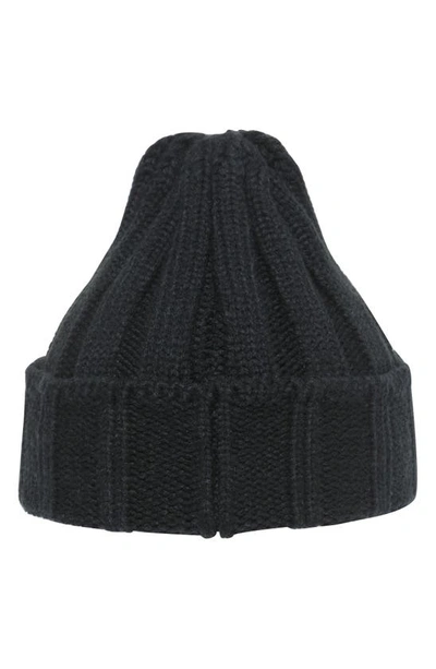 Shop Bts Themed Merch Dna Chunky Knit Beanie In Black