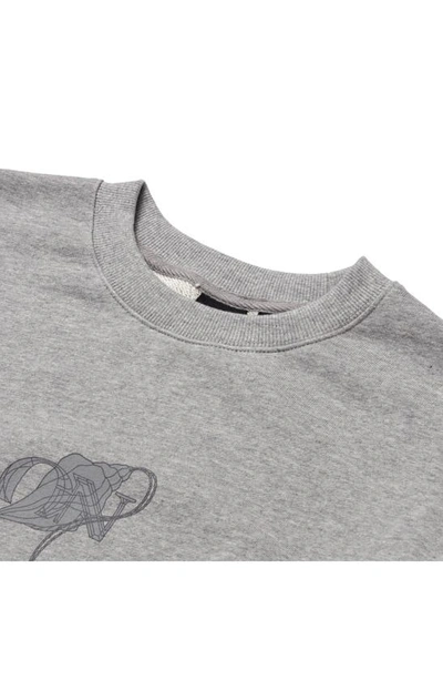 Shop Bts Themed Merch Gender Inclusive On Sweatshirt In Medium Grey