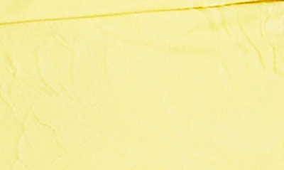 ml Monique Lhuillier Jacquard Strapless Minidress In Daffodil