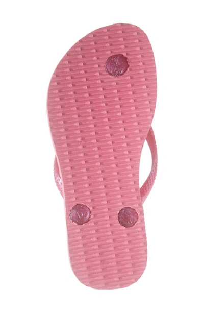 Shop Havaianas Disney Princess Flip Flop In Crystal Rose