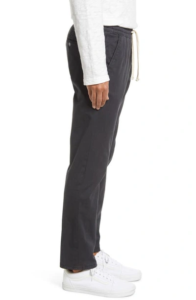 Shop Marine Layer Slim Fit Saturday Pants In Washed Black