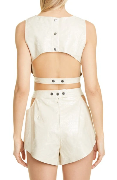 By.dyln River Crop Top In Cream