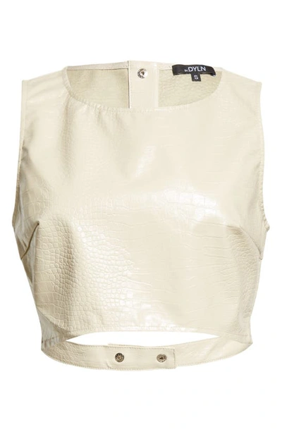 By.dyln River Crop Top In Cream