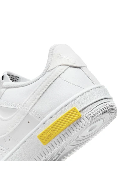 Shop Nike Force 1 Fontanka Sneaker In White/ White/ Yellow/ White
