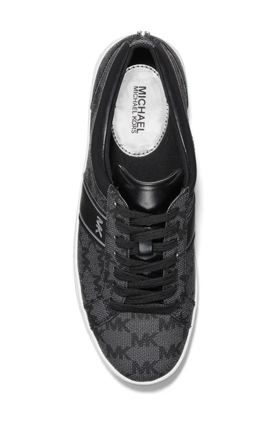 Shop Michael Michael Kors Lace-up Fashion Sneaker In Black