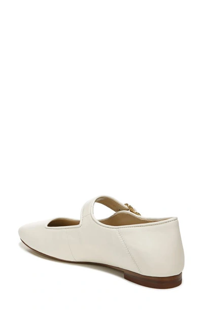 Shop Sam Edelman Michaela Mary Jane Flat In Modern Ivory