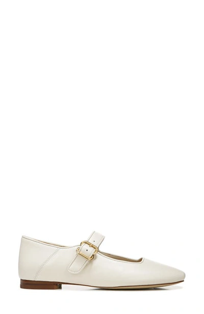 Shop Sam Edelman Michaela Mary Jane Flat In Modern Ivory