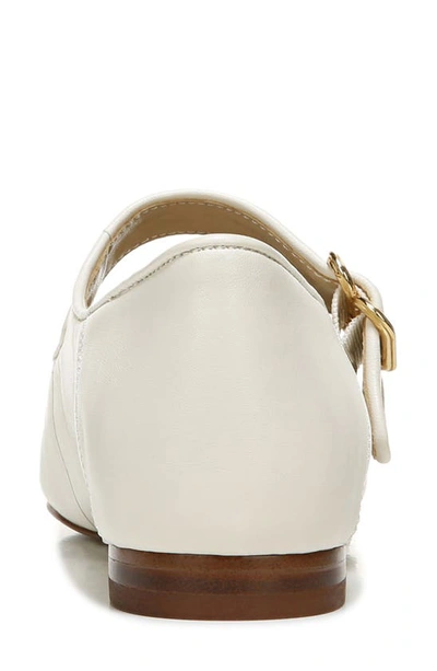 Shop Sam Edelman Michaela Mary Jane Flat In Modern Ivory