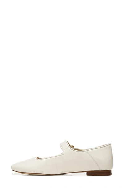 Shop Sam Edelman Michaela Mary Jane Flat In Modern Ivory