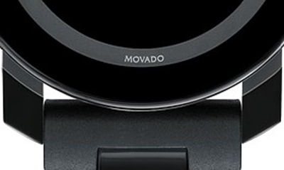 Shop Movado 'large Bold' Bracelet Watch, 42mm In Black
