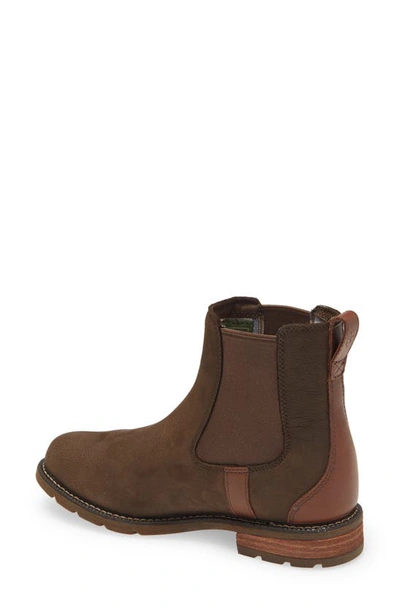 Ariat Wexford Waterproof Chelsea Boot In Java Leather