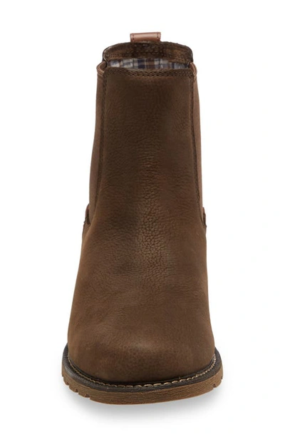 Shop Ariat Wexford Waterproof Chelsea Boot In Java Leather
