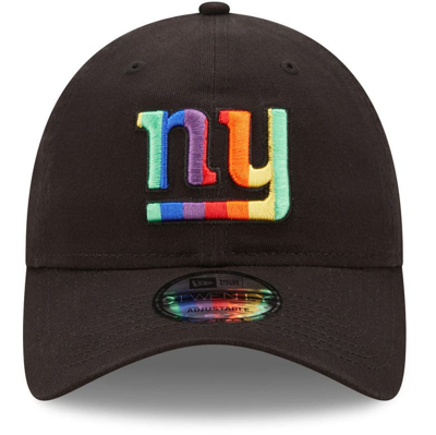 Shop New Era Black New York Giants Team Core Classic 2.0 9twenty Adjustable Hat