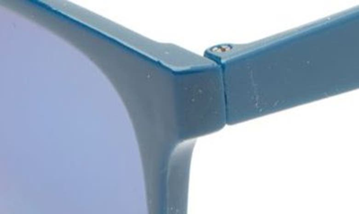 Shop Capelli New York Kids' Tie Dye Sharks Sunglasses & Case In Blue Combo