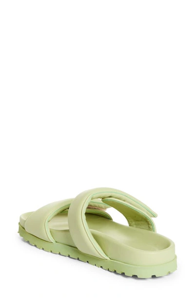 Shop Gia Borghini Giaborghini Perni 11 Double Strap Platform Sandal In 4201 Acid Green