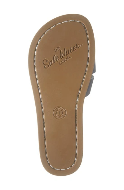 Salt Water Sandals By Hoy Slide Sandal In 410 Navy