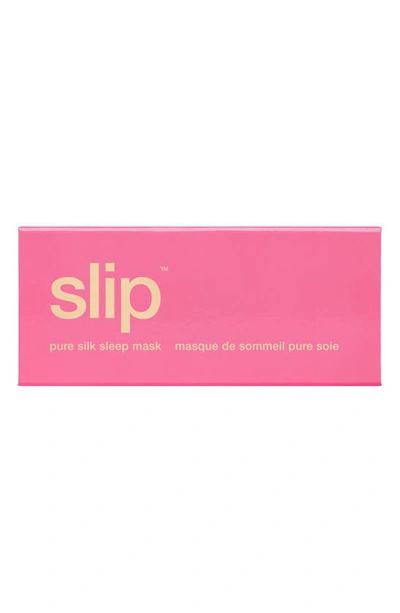 Shop Slip Pure Silk Sleep Mask In Peony