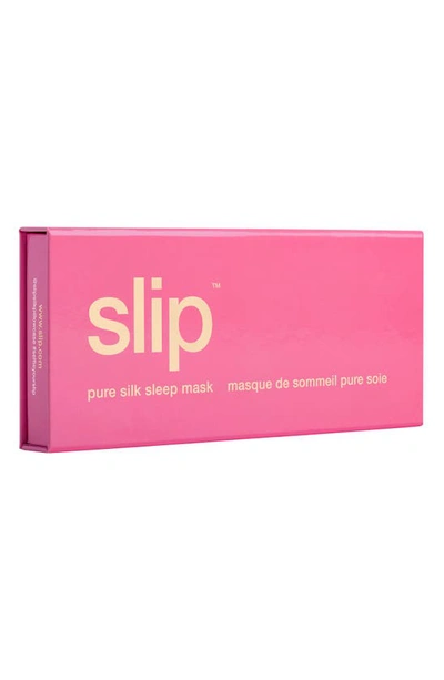 Shop Slip Pure Silk Sleep Mask In Peony