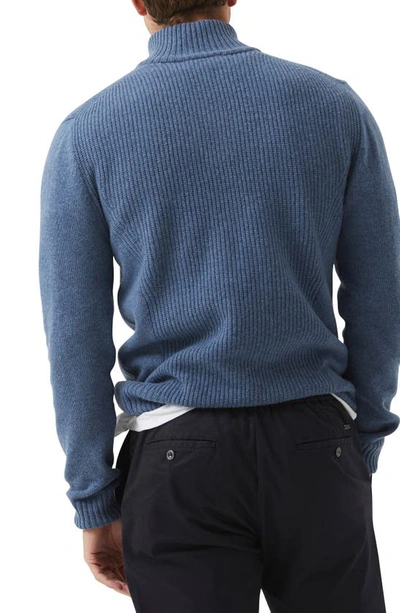RODD & GUNN RODD & GUNN CHARLESTOWN QUARTER ZIP SWEATER 