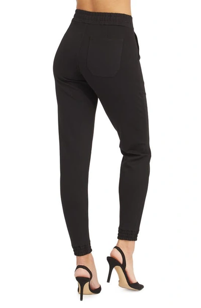 Spanx The Perfect Trouser Ankle Joggers In Classic Black