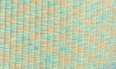 Staud Shoko Rainbow Compact-rib Sweater Dress In Rainbow Multi