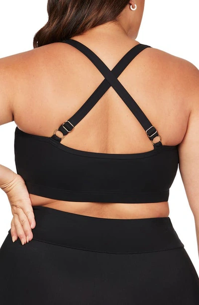 Artesands Sculpt Fuseli Bikini Top In Black