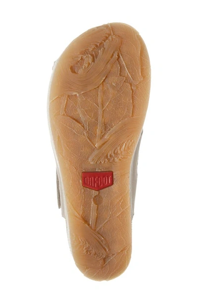 Shop On Foot 201 Slingback Platform Sandal In Taupe Leather