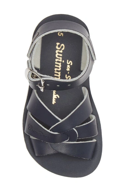 Shop Salt Water Sandals By Hoy Swimmer Sandal In Navy