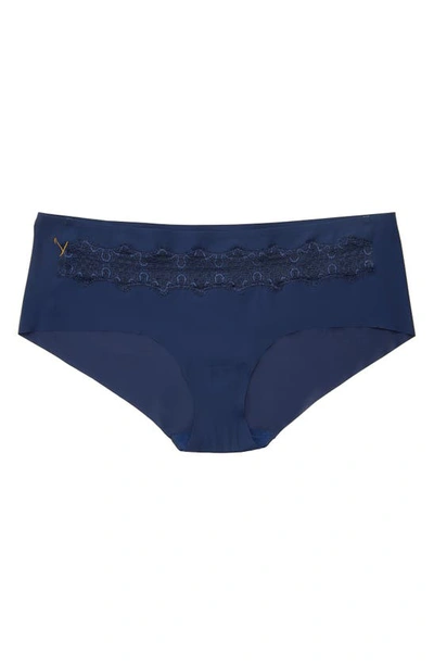 Shop Uwila Warrior Happy Seams Briefs In Dress Blue