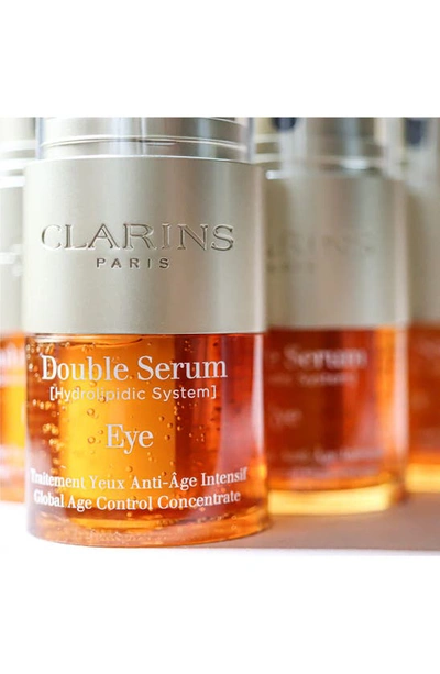 Shop Clarins Double Serum Eye Firming & Hydrating Anti-aging Concentrate, 0.68 oz