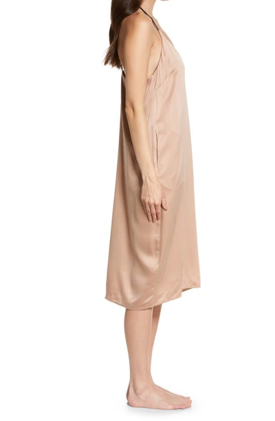 Shop Lunya Washable Silk Slipdress Nightgown In Otium Tan