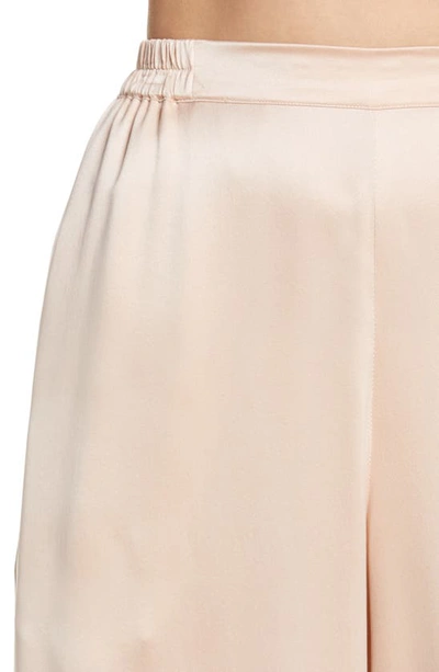 Lunya High Waist Washable Silk Pajamas In Delicate Pink