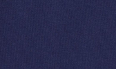 Shop Balenciaga Kid's Cities New York Logo Cotton T-shirt In Marine Blue White