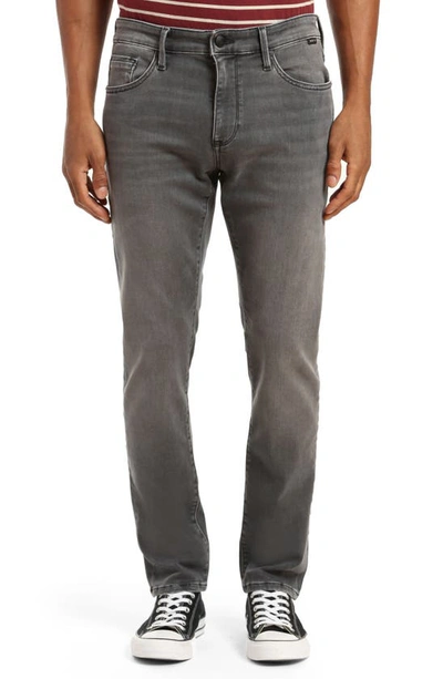 Shop Mavi Jeans Mavi Jake Slim Leg Jeans In Light Grey Athletic