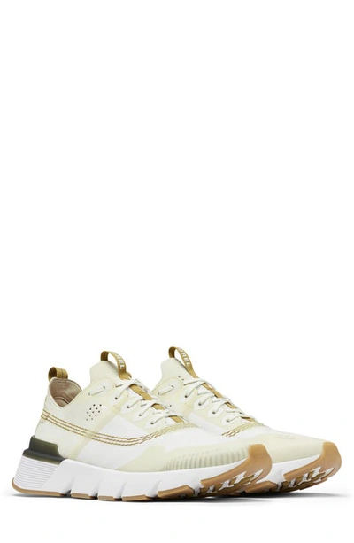 Sorel Men's Kinetic Rush Ripstop Sneakers Men's Shoes In White Chalk
