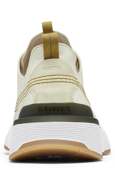 Shop Sorel Kinetic Rush Ripstop Sneaker In White Chalk