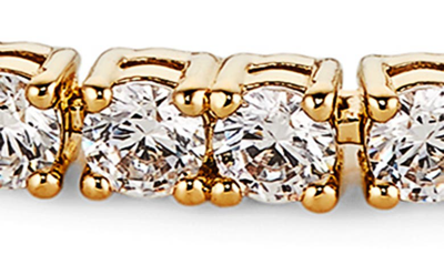 Nadri Love All Cubic Zirconia Slider Bracelet In 18k Gold Plated In Gold