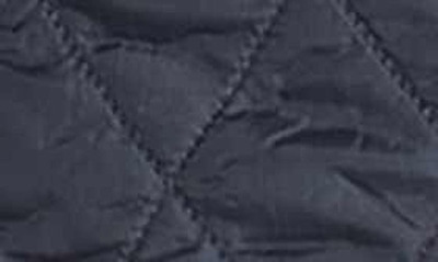 Barbour Flyweight Cavalry Quilted Jacket In Navy