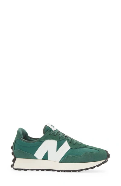 Shop New Balance Gender Inclusive 327 Sneaker In Team Forest Green/ White