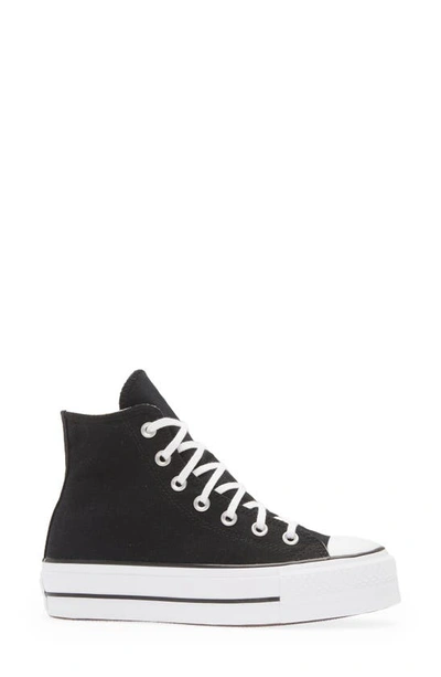 Shop Converse Chuck Taylor® All Star® High Top Platform Sneaker In Black/ White/ White
